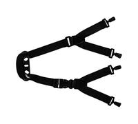 sottogola per casco, sottogola per cappello fisso,Sottogola elastica con coppa Chin | Cordino rimovibile, accessorio per casco rigido per attività sportive edilizie