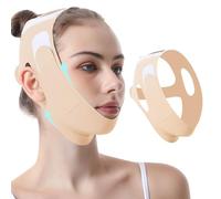 Sottogola per dormire, maschera per il viso regolabile con linea a V per modellare la mascella, materiale traspirante delicato sulla pelle per le donne
