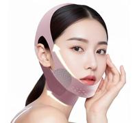 Sottogola per dormire, regolabile, in silicone, riutilizzabile, per sollevamento del viso, doppio mento, eliminatore per donne e uomini, dispositivo anti russamento, per dormire, lavoro, viaggi, yoga