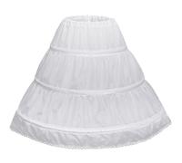 Sottogonna a maturo, mezza slip da ragazza a 3 anelli, sottogonna a forma di fiore, sottogonna lunga in tulle per bambini, a, 10-11 Jahre