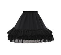 Sottogonna per abito Lolita a forma di 1 pezzo. Gonna bellissima a strati
