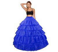Sottogonna Sposa Sottovesti e Sottogonna Abiti da Sposa Sottoveste da Sposa 4 Anello 5 Flouncing Petticoat Sottogonne da Donna Gonne da Donna Intimo Modellante da Donna Sottovesti e Sottogonna