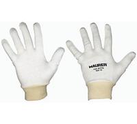 Sottoguanto in Cotone Bianco Tg.9 con Polsino classe 1 Maurer Conf. 12 Paia
