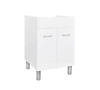 Sottolavatoio per porcellana bianco 60x60 cm modello Lux