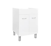 SOTTOLAVATOIO PER PORCELLANA BIANCO MODELLO LUX cm 45x45 p/pilozzo 60x45 DH