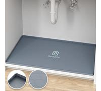 Sottolavello, 86,4 x 55,9 cm, in silicone, impermeabile, flessibile, per cucina, bagno e lavanderia