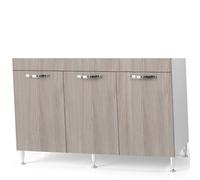 Sottolavello mobile cucina componibile olmo 120 cm produzione italiana