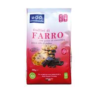 Sottolestelle Biscotti Frollini al Farro con Gocce di Cioccolato, 300g