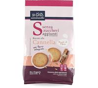 Sottolestelle Senza Zuccheri Aggiunti Biscotti biologici Farro integrale alla Cannella 250g (1)