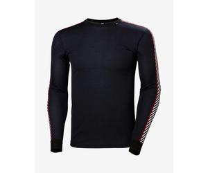 Sottomaglia Helly Hansen HH Lifa Stripe Crew manica lunga nero bianco rosso - XL