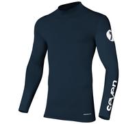 Seven Sottomaglia tecnica Motocross Seven Zero Compression Navy Taglia L