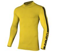 Sottomaglia tecnica Motocross Seven Zero Compression Yellow/Black Taglia:M