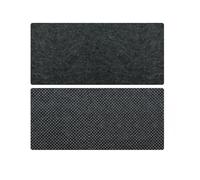 Sottomano da scrivania in feltro [antiscivolo] 140 x 70 cm - Tappetino per mouse antiscivolo - Sottomano da scrivania - Tappetino per scrivania - Tappetino per il silenzio - Tappetino per ufficio (A)