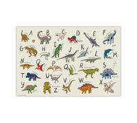 Sottomano da scrivania per bambini, "Dino ABC", in vinile di alta qualità, 60 x 40 cm, made in Germany