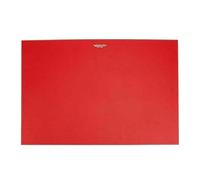 Sottomano da scrivania Spalding & Bros A.G. Desk Pad tappetino Pelle Leather office ufficio 60x40 cm 584245-Rosso