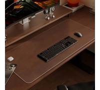 Sottomano da scrivania, trasparente, tappetino per mouse grande, 90 x 40 cm x 1,5 mm, tappetino da scrivania, impermeabile, anti-incrostazione, per ufficio, casa