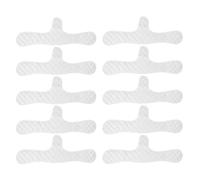 Sottomano per reggiseno, cuscinetti in cotone da 44 cm, inserti per il controllo degli odori, protezioni anti-umidità con tessuto traspirante, copertura estesa, vestibilità flessibile, design