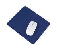 Sottomano Simple Solid Color PU Leather Mouse Mat Anti-slip Waterproof 23 * 20cm Pad Supplies Office(Deep blue)
