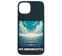Sottomarino epico sottomarino nucleare Battle Warfare Sottomarino U-boat Custodia per iPhone 15 Plus