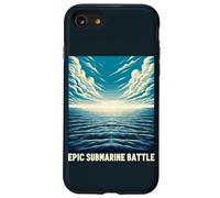 Sottomarino epico sottomarino nucleare Battle Warfare Sottomarino U-boat Custodia per iPhone SE (2020) / 7/8