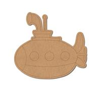 Sottomarino premarcato forma 1 Medite MDF / 20,3 cm / 5