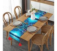 Sottomarino Raggi Di Corallo Runner Da Tavolo Da Cucina Vacanza Tavolo Da Pranzo Decorazione Per Interni Esterni Cena Part