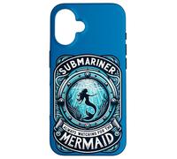 Sottomarino Sempre Guardando Per La Sirena Citazione Sottomarino Custodia per iPhone 16