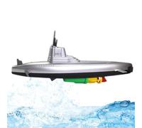 Sottomarino Simulato: Mini Giocattolo Sottomarino Portatile RC | Giocattolo Acquatico | Dispositivo Non Telecomandato Per Immersione In Superficie | Giocattolo Per Vasca Da Bagno Elettrico |
