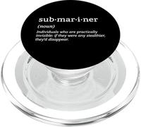 Sottomarino sottomarino sommergibile a propulsione nucleare PopSockets PopGrip per MagSafe