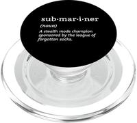 Sottomarino sottomarino sommergibile a propulsione nucleare PopSockets PopGrip per MagSafe