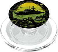 Sottomarino Veterano Sommergibile Sottomarino a propulsione nucleare PopSockets PopGrip per MagSafe