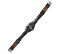 Sottopancia in cuoio concia vegetale con moschettone e fibbie acciaio inox Tatti