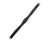 Sottopancia inglese in cuoio sagomato con terminali elastici e fibbie inox Supre