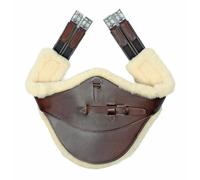 Sottopancia paramponi con montone belly protector girth with removable sheepskin