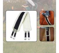 Sottopancia per cavallo traspirante con cinturino corto per dressage,