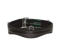 Sottopancia Winner in cuoio morbido sagomato con elastici e fibbie in acciaio in