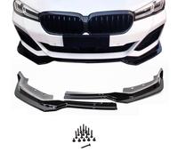 SOTTOPARAURTI ANTERIORE NERO LUCIDO PER BMW G30 G31 20-23 LCI SERIE 5 SPOILER