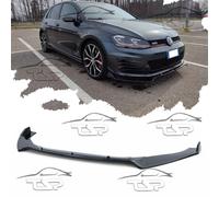 SOTTOPARAURTI ANTERIORE NERO LUCIDO PER VW GOLF 7 7.5 12-21 GTI SPOILER