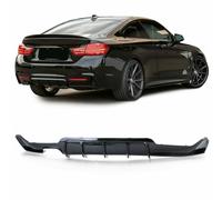 SOTTOPARAURTI DIFFUSORE NERO LUCIDO PER BMW COUPE F32 F36 13-21 SERIE 4 38245