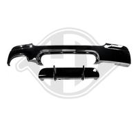 SOTTOPARAURTI POSTERIORE DIFFUSORE NERO PER BMW E92 E93 06-14 SPORT LOOK 1216566