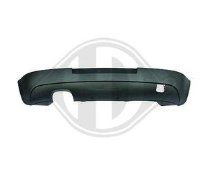 SottoParaurti posteriore GOLF V 03-08 parte inferiore Stile Gti nero ABS gancio