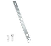 Sottopensile led cob 20 30 40 60 cm magnetico ricaricabile sensore di movimento