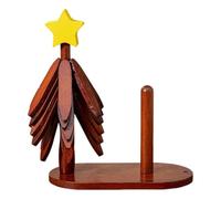 Sottopentola a forma di albero per piatti caldi, sottobicchiere isolante in legno, con supporto e sottobicchiere in tessuto a forma di stella, per piatti, ciotole, bevande, teiere, tavolo da pranzo