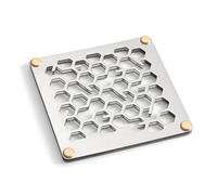 Sottopentola Da Cucina Per Esterni In Acciaio Inossidabile Tappetino Raffreddamento Antiruggine Ventilato A Doppio Strato Con Elementi Fissaggio In Ottone Sottopentola In Acciaio Inossidabile