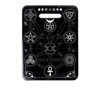 Sottopentola in ceramica con simboli magici Alchemy Gothic CT2