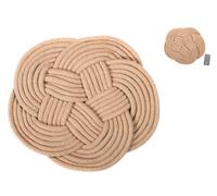 Sottopentola In Cotone Fiore Beige Cm27 H&H