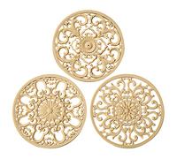 Sottopentola in silicone extra spesso per piatti caldi, pentole calde e padelle, presine, tappetino caldo per posizionare il tavolo e il piano di lavoro, decorazione e accessori da cucina, beige, set