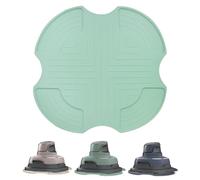 Sottopentola in silicone per Ninja CRISPi Friggitrice ad aria FN101EUSG, Sottobicchieri in silicone Accessori per Air Fryer Ninja FN101EU (verde chiaro)