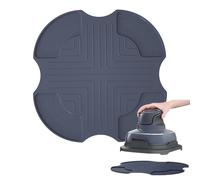 Sottopentola in silicone PowerPod Ninja Crispi su misura, cuscinetti caldi per friggitrice ad aria in vetro Ninja Crispi, resistente al calore, antiscivolo, protezione per piano di lavoro, Fit Ninja