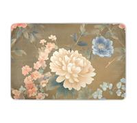 Sottopentola per letto con fiori eleganti, extra large, riutilizzabili, morbide, assorbenti, delicate sulla pelle, per neonati e ragazze, 132,1 x 86,4 cm (lunghezza x larghezza)